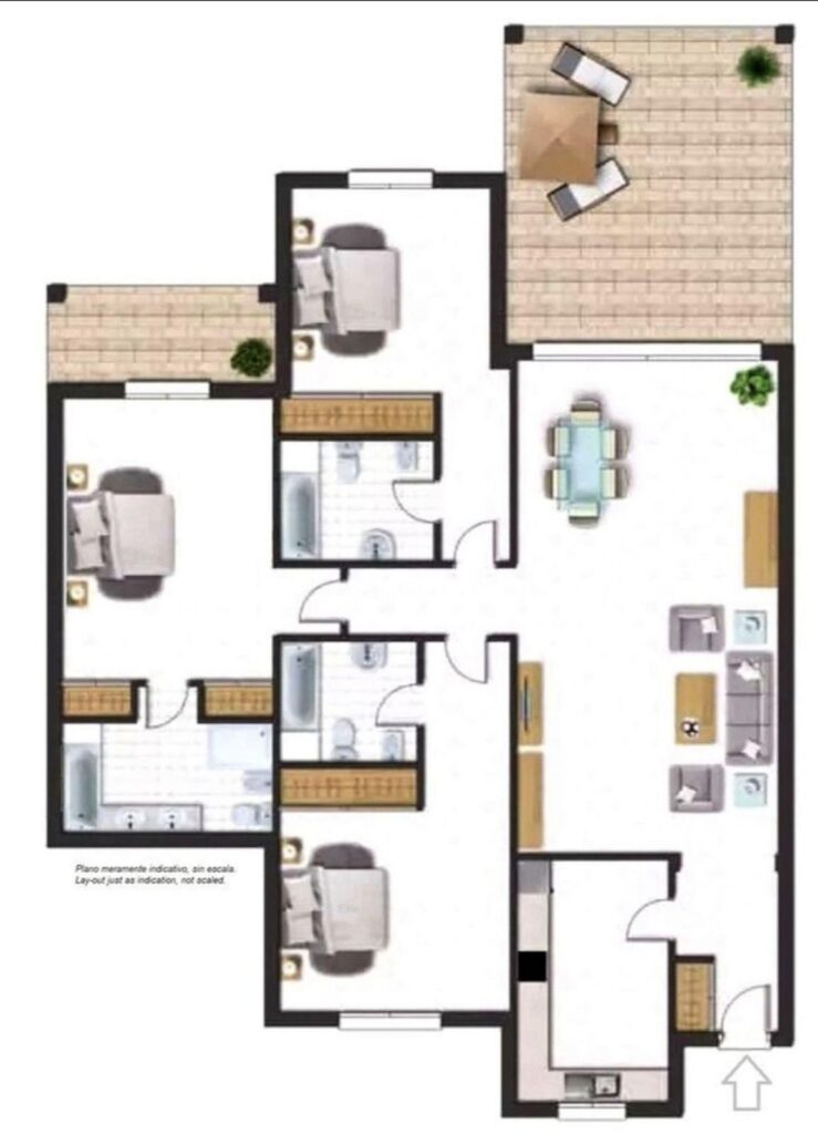 Apartment in Monte Halcones